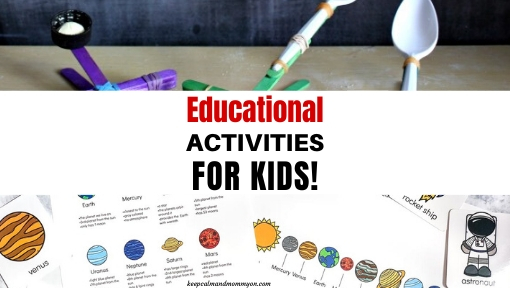 Educational Activities for Kids!