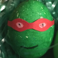 How to Make Ninja Turtle Easter Eggs