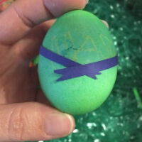 How to Make Ninja Turtle Easter Eggs