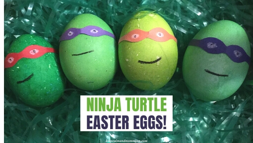 How to Make Ninja Turtle Easter Eggs