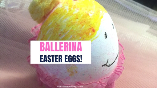 Ballerina Easter Eggs