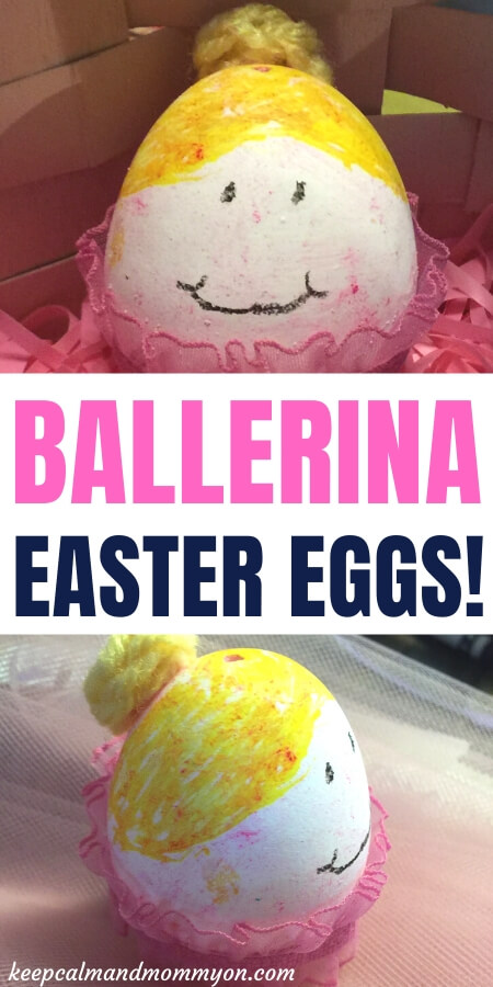 Ballerina Easter Eggs