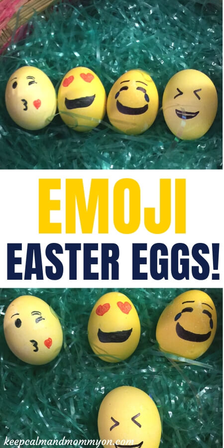 How to Make Emoji Easter Eggs