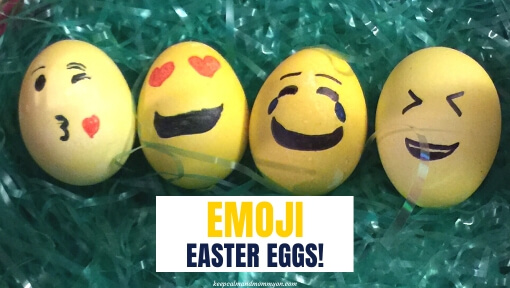 How to Make Emoji Easter Eggs