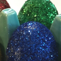 Glitter Easter Eggs