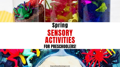 Spring Sensory Activities for Preschoolers & Toddlers