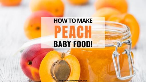 Peach Baby Food