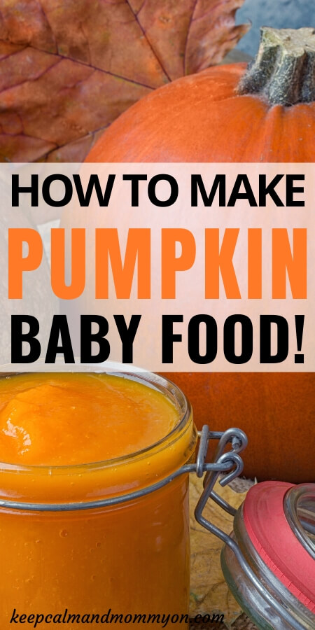 Pumpkin Baby Food