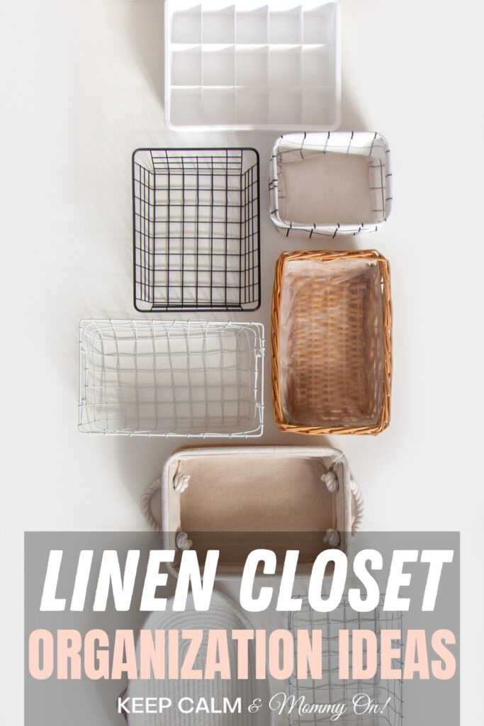 Linen Closet Organization Ideas