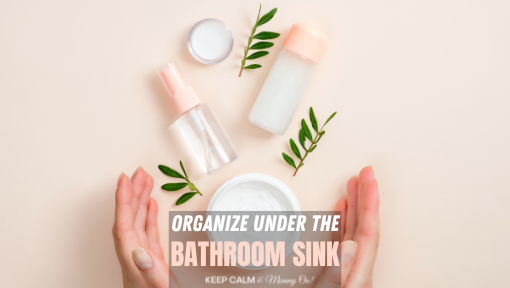 Organize Under the Bathroom Sink