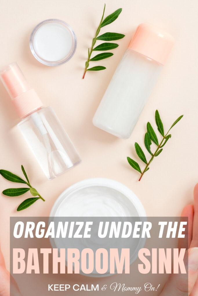 Organize Under the Bathroom Sink