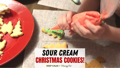 Sour Cream Christmas Cookies