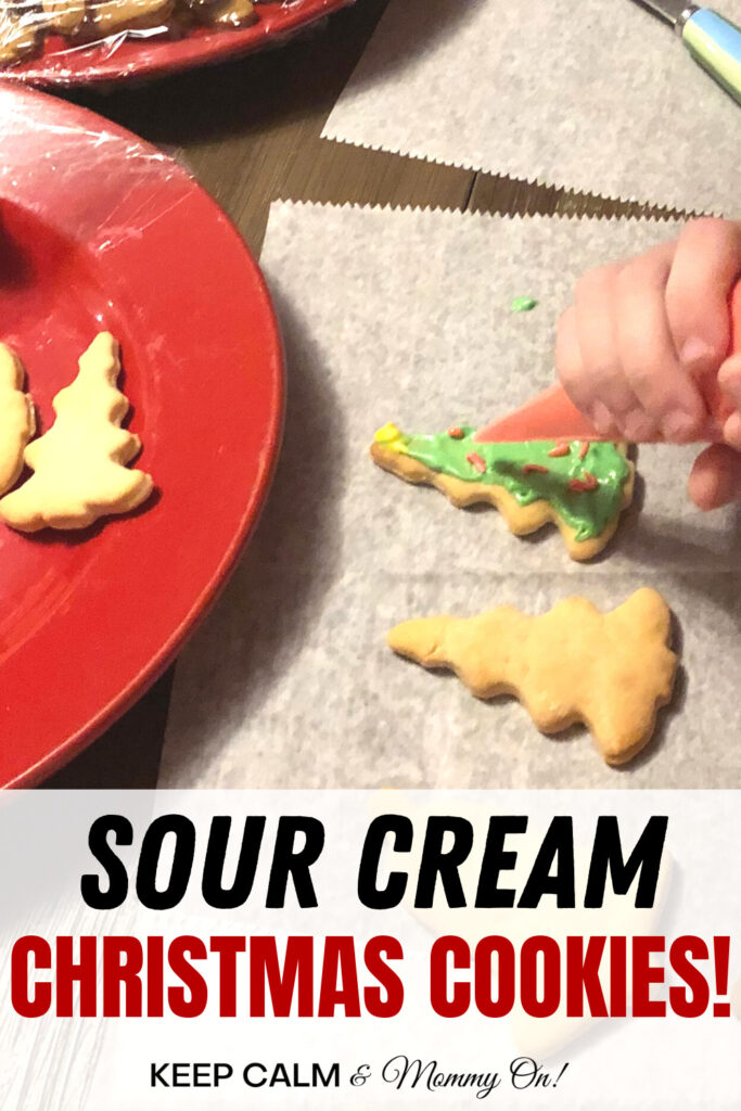 Sour Cream Christmas Cookies