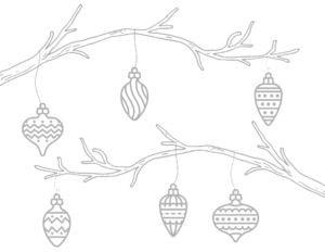 Christmas Coloring Pages Ornaments