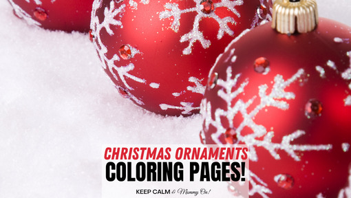 Christmas Coloring Pages Ornaments