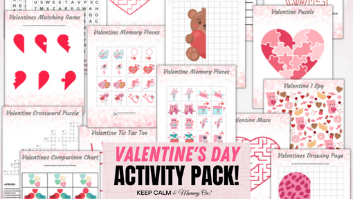 Printable Valentine’s Day Activities!