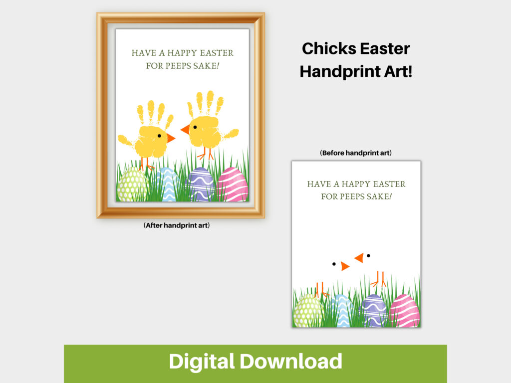 Easter Handprint Art Bundle