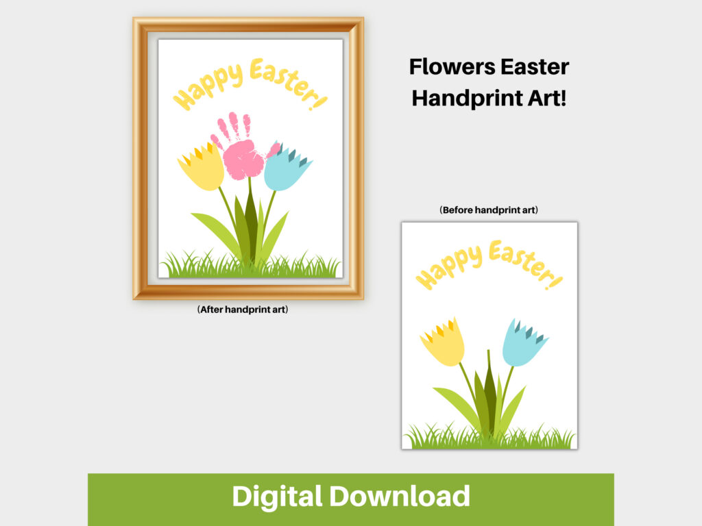 Easter Handprint Art Bundle