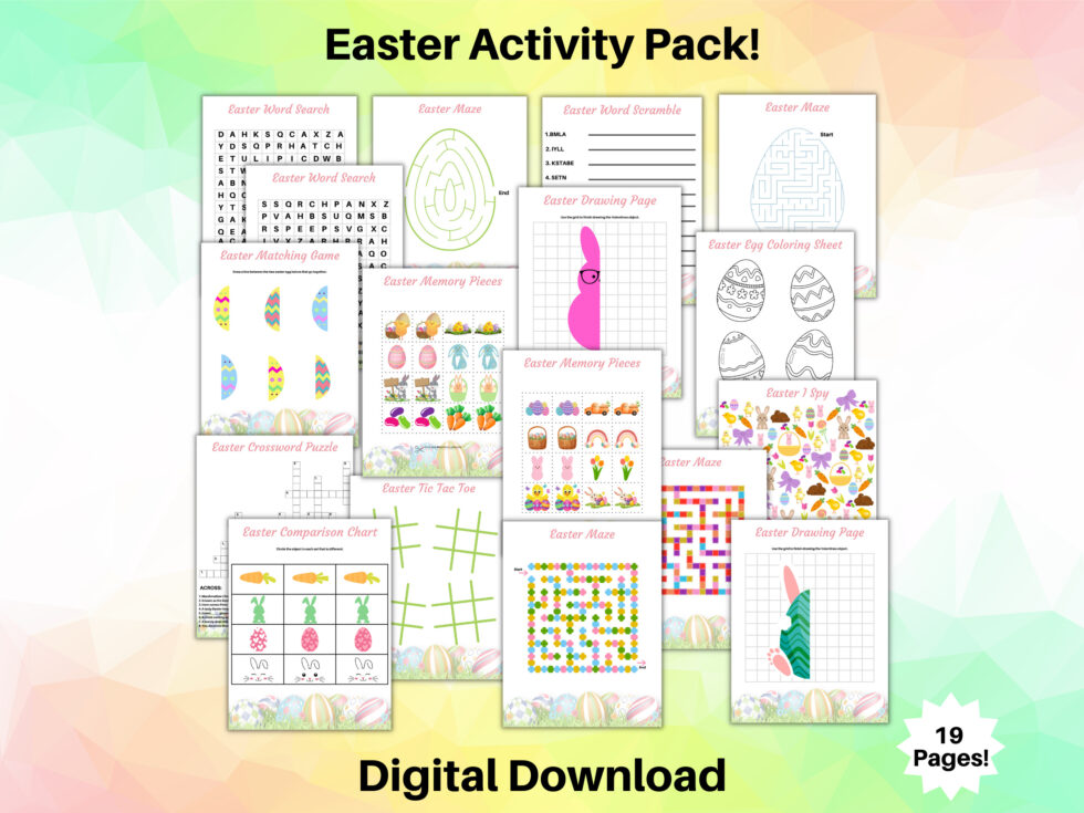 Printable Easter Activities for Kids - Keep Calm And Mommy On