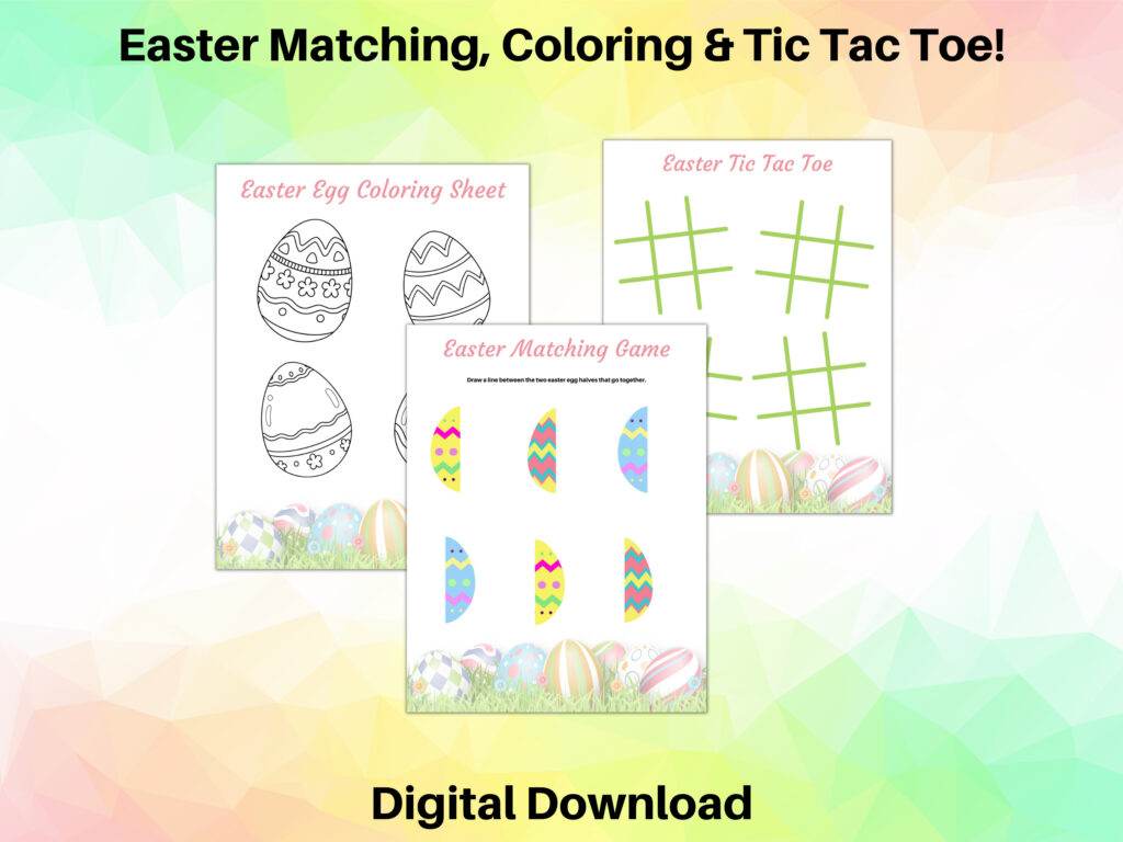 Easter Activity Pack for Kids