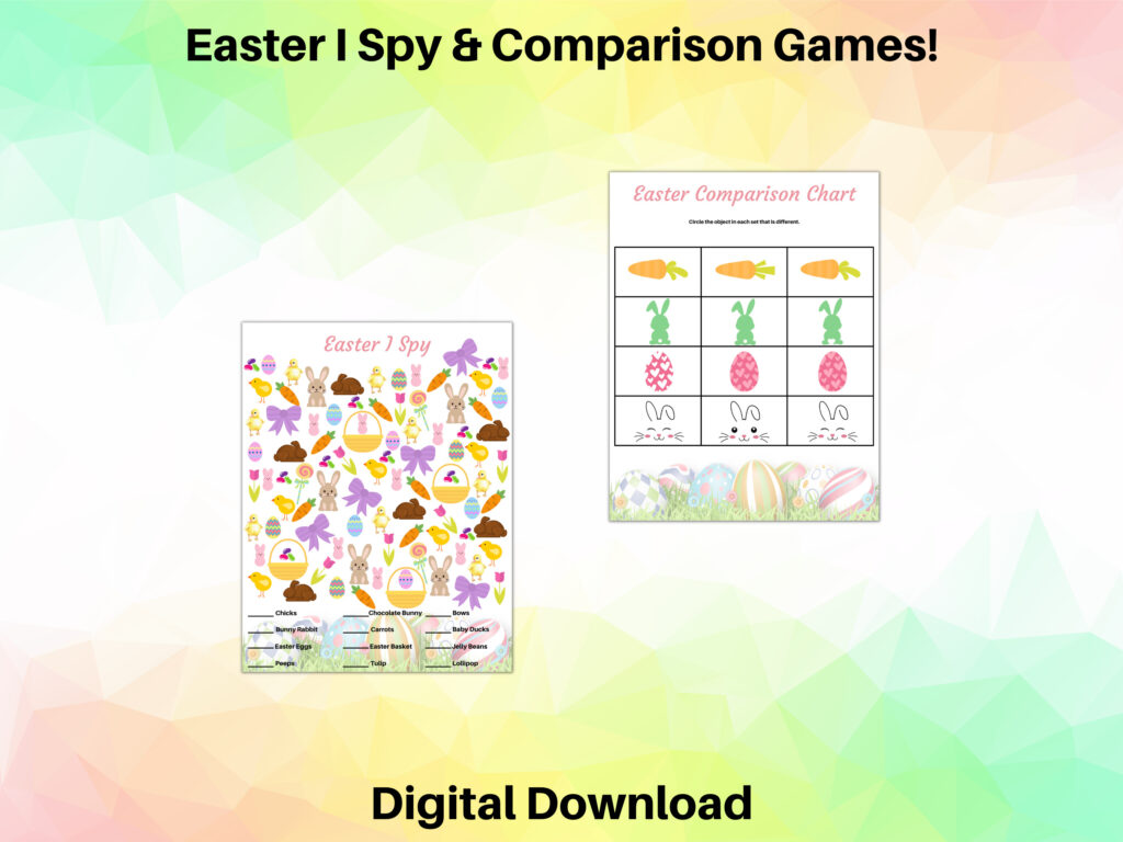 Easter Activity Pack for Kids