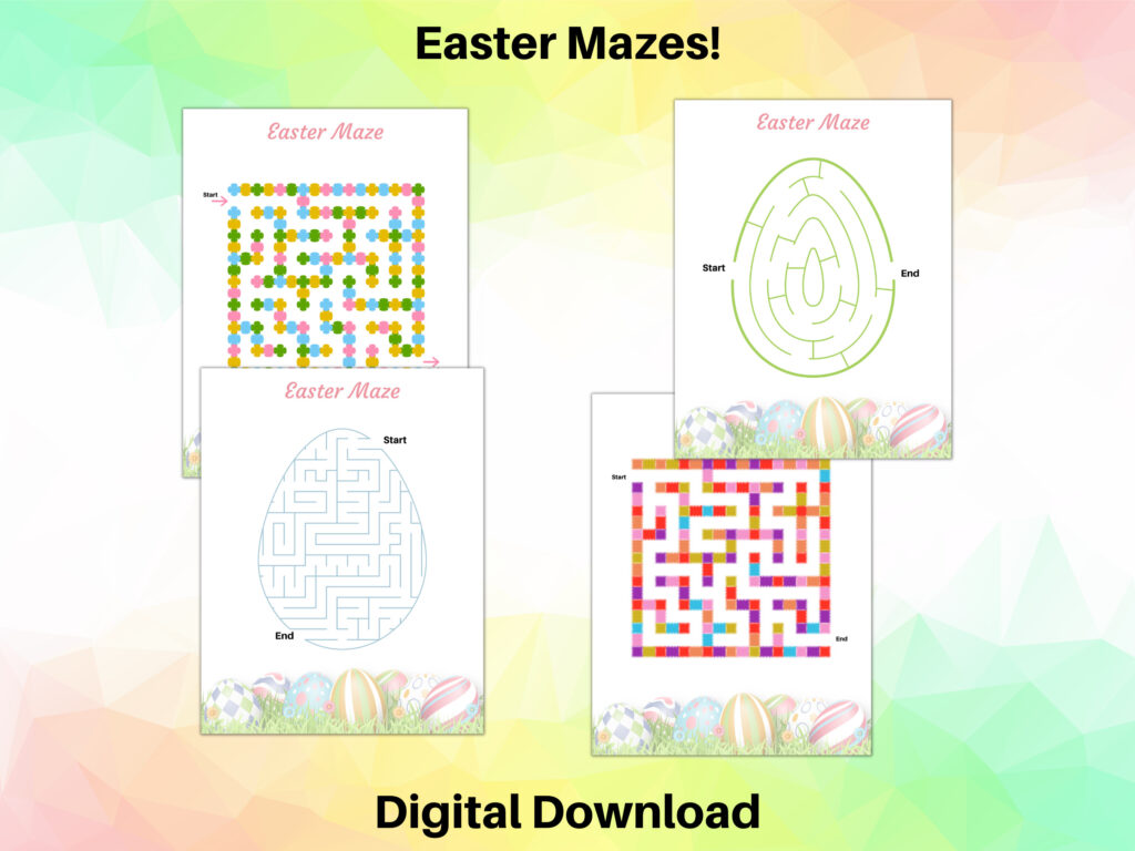 Easter Activity Pack for Kids