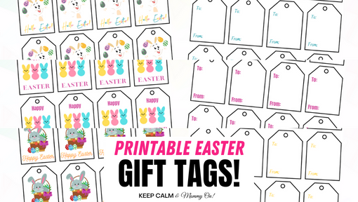 Printable Easter Gift Tags