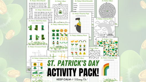 Printable St. Patrick’s Day Activities!