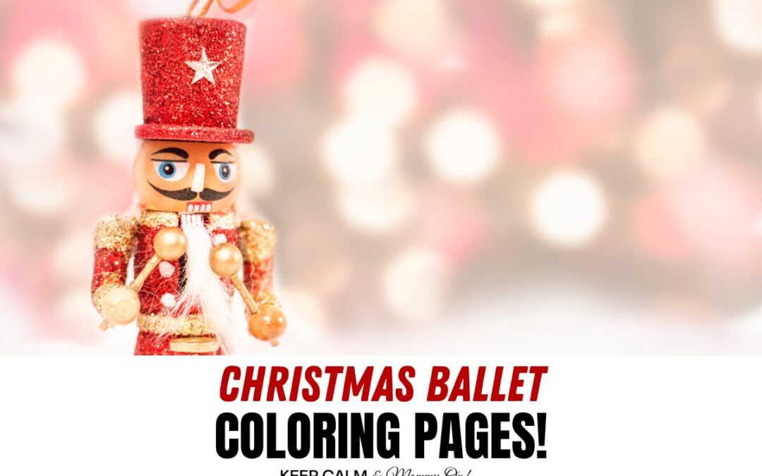 Christmas Ballet Coloring Pages