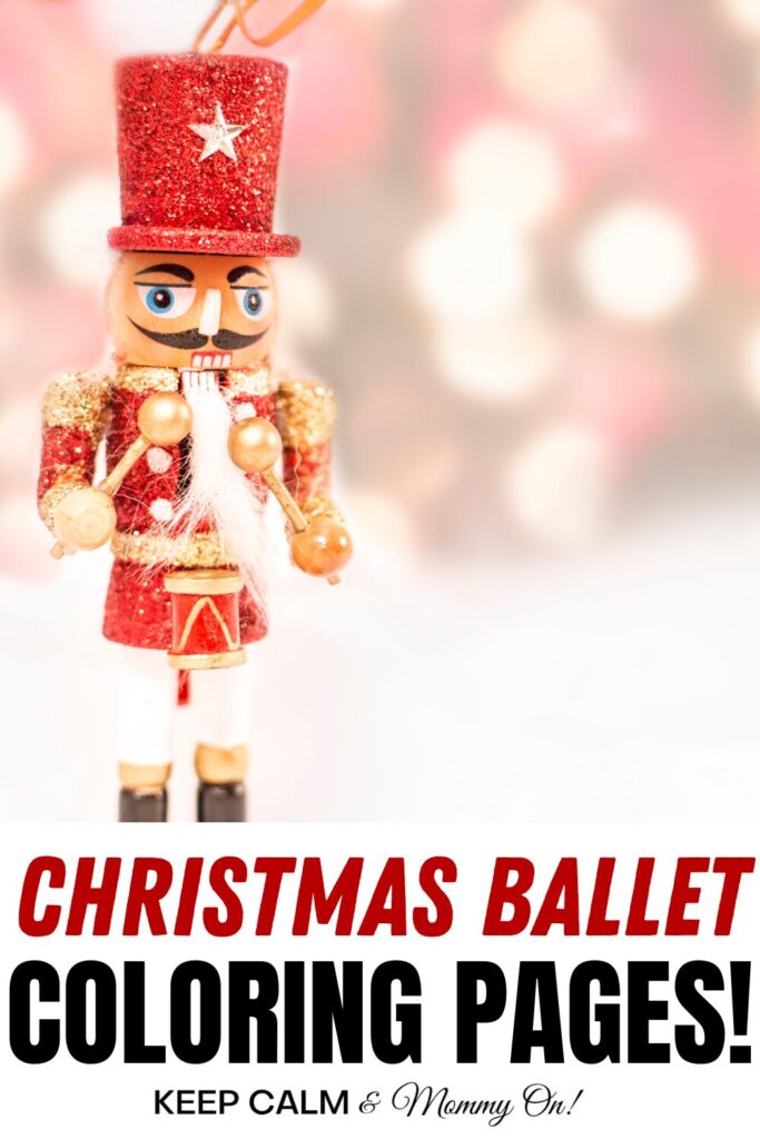 Christmas Ballet Coloring Pages