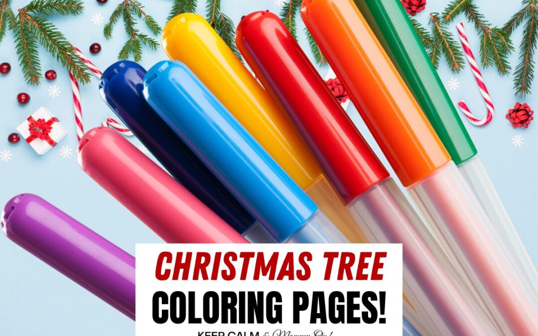 Christmas Tree Coloring Pages