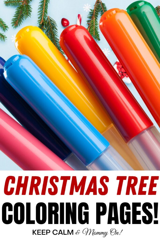 Christmas Tree Coloring Pages